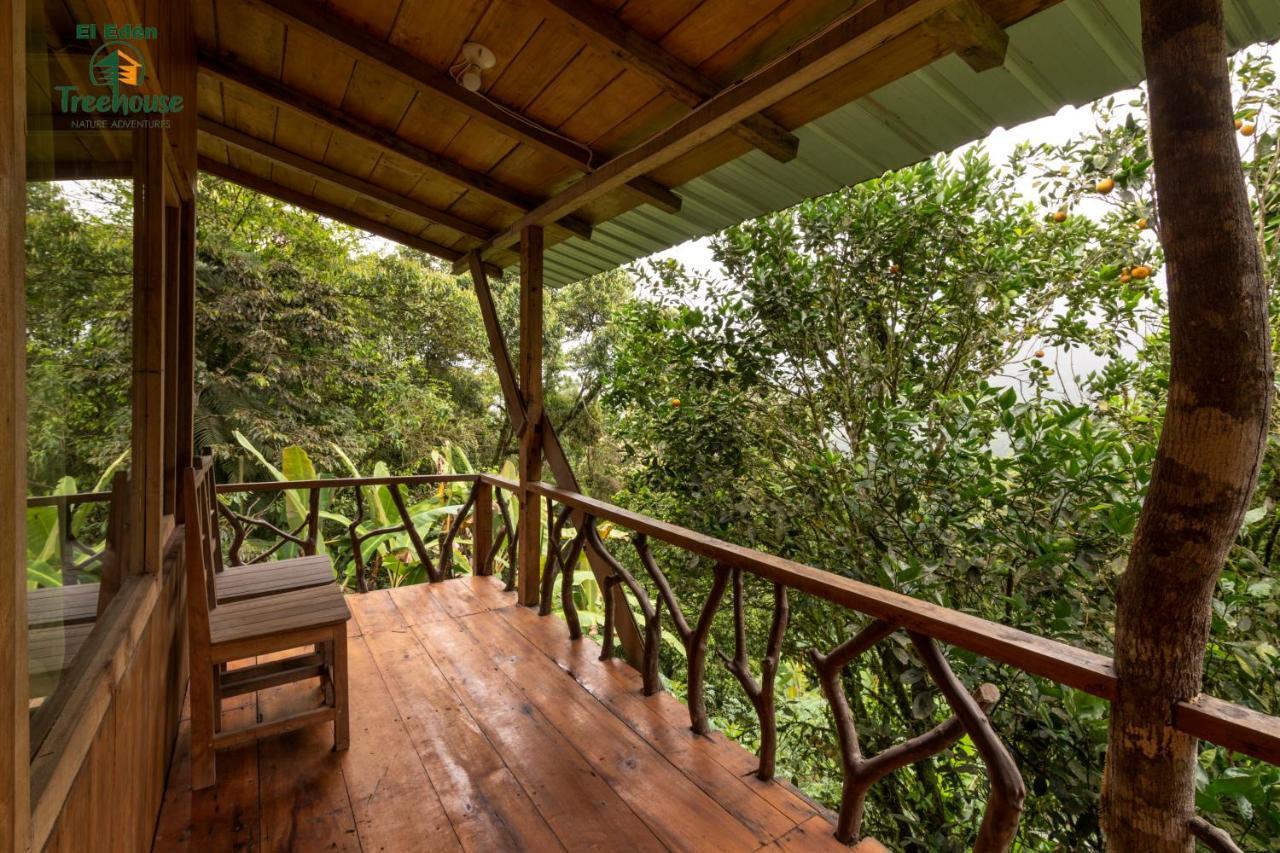 Вилла Eden Treehouse Миндо Экстерьер фото